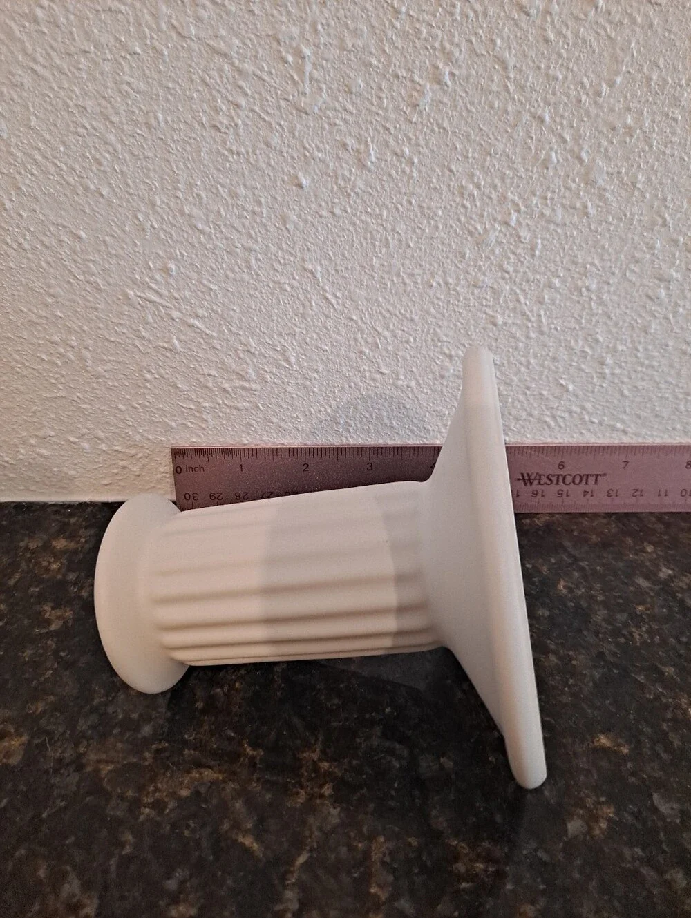 Dansk Timeless Neutral Taper Candle Pair in White Ceramic Holders